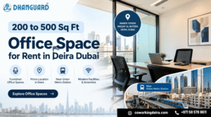 200 to 500 Sq Ft Office Space for Rent in Deira Dubai